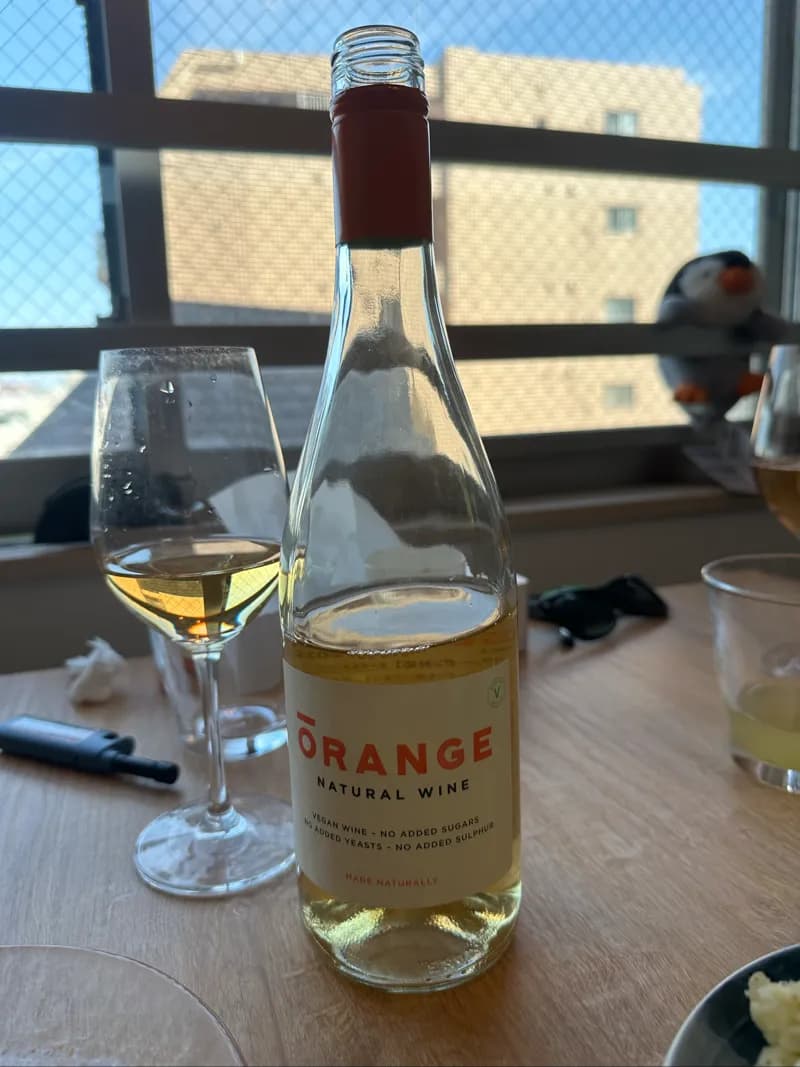 ORANGE NATURAl WINE