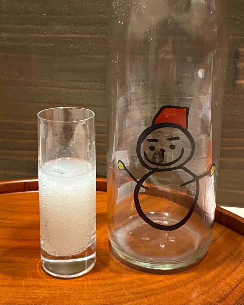 「仙禽」雪だるま しぼりたて活性にごり酒 (A++
